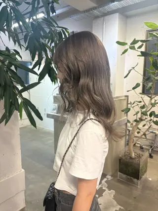 カラー ロングレイヤー ¥0🎀MEIのヘアスタイル