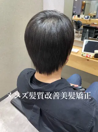 メンズ 縮毛矯正 平賀　凌のヘアスタイル