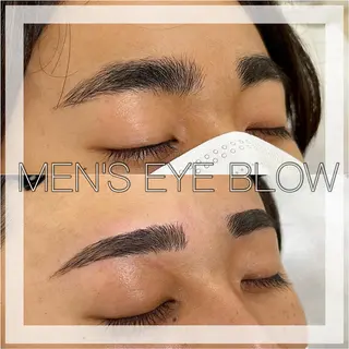 メンズ マツエク・マツパ アイブロウ GO TODAY SHAiRE SALON所属・𓂃◌𓈒𓐍 shioriのマツエク・マツパデザイン