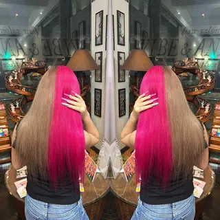 ロング カラー レイヤー/ボブ/ ミニボブ/AOIのヘアスタイル