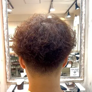 ショート パーマ メンズ 💥桜木町メンズ特化 💥ルキのヘアスタイル