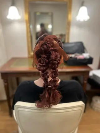 ヘアアレンジ 伊藤 萌加のヘアスタイル