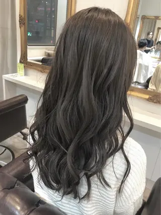 ロング カラー パーマ 美髪✨髪質改善特化 🦩対馬🦩のヘアスタイル