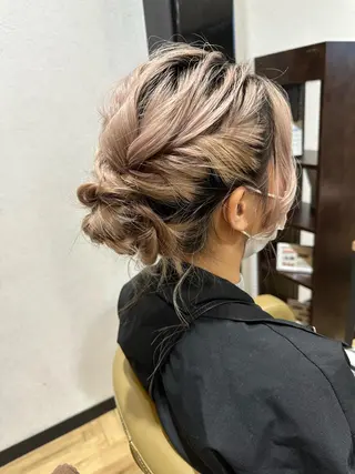 ミディアム arl 豊田店アシスタントのヘアスタイル