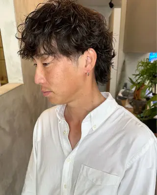 メンズ Salonde  COCO所属・メンズパーマ/ RIOのヘアスタイル