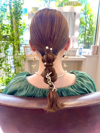 ヘアアレンジ Neuk所属・S. Yukiのヘアスタイル