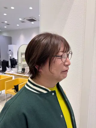 ショート カラー 🩶米澤 美月🩶のヘアスタイル