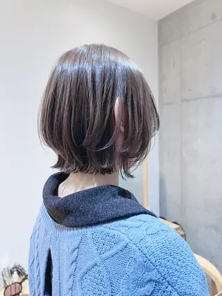 ショート カラー 小顔ショート🌿 Say.石川葵のヘアスタイル