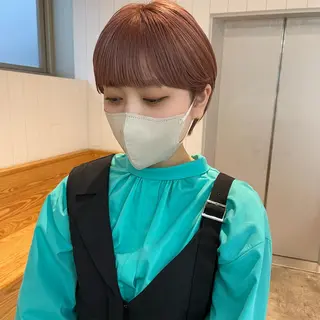 ショート カラー Kouta/似合わせ /パーマ/カラーのヘアスタイル