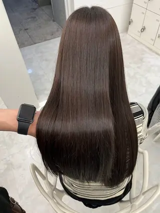 ロング 透明感カラー/ レイヤーカット/優大のヘアスタイル