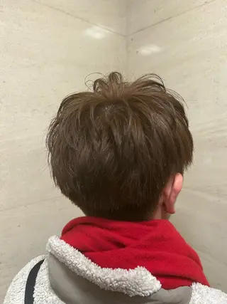ショート カラー メンズ こうよう 。のヘアスタイル