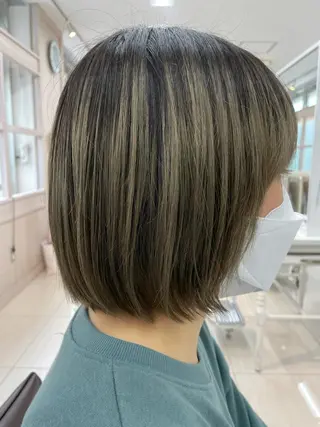 ミディアム カラー mod'shair船橋所属・ムロオカ ヨシキのヘアスタイル