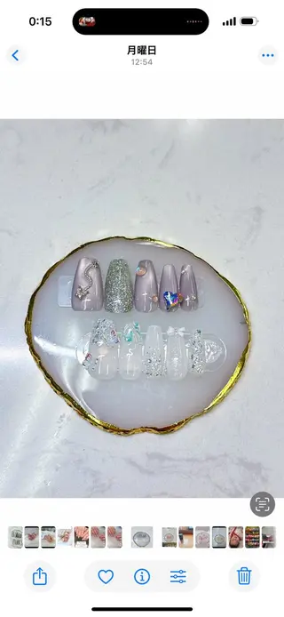 ネイル クイーンズネイル銀座所属・Queeens nailのネイルデザイン