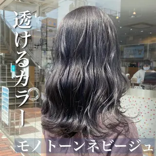 ミディアム カラー エリアマネージャー 復活の大澤竜馬のヘアスタイル