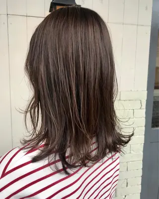 セミロング 🌿saki🌿 amule hairのヘアスタイル