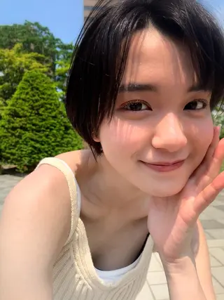 ショート カラー benji仙台所属・KOKI/ ボブ/ パーマ/透明感カラーのヘアスタイル