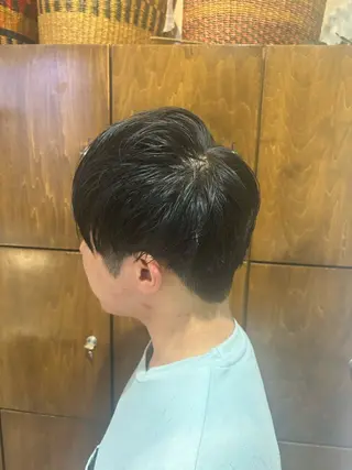 ミディアム メンズ レイヤーカット/艶髪 /パーマaikoのヘアスタイル