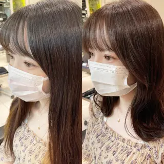 ミディアム カラー 海外レイヤー鯉渕 【海外風メンズも◎】のヘアスタイル