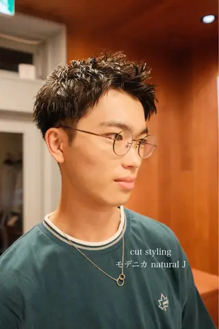 メンズ メンズパーマ いしだ りょうのヘアスタイル