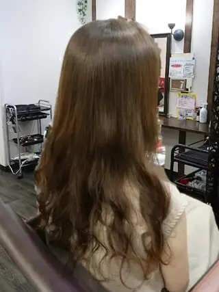 セミロング パーマ Hair salon aima_ble(えま〜ぶる)所属・小西池 好美のヘアスタイル