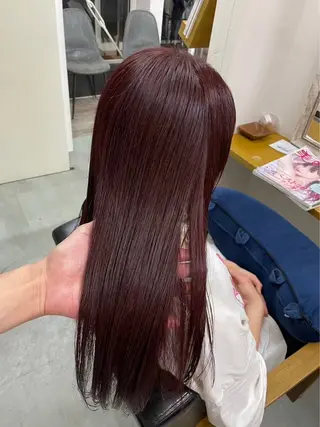 ロング カラー 🩶rise THREE(A)🩶のヘアスタイル