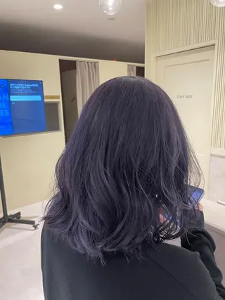 ミディアム カラー EARTHセンター南店所属・宮澤 理久のヘアスタイル