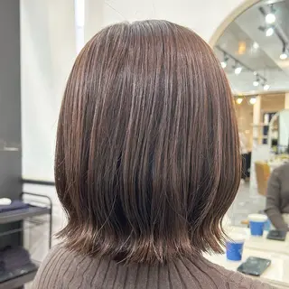 ショート カラー 顔まわりカット/ボブ /🧁とーこ🧁のヘアスタイル