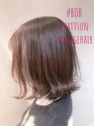 ミディアム カラー 宮下 弦也のヘアスタイル