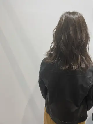 セミロング 髪の悩み解決🌈齊藤 美遥のヘアスタイル