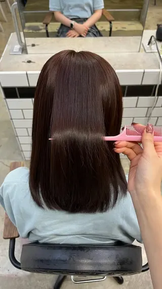 ミディアム カラー 🎀かわいいhair 🎀みおのヘアスタイル