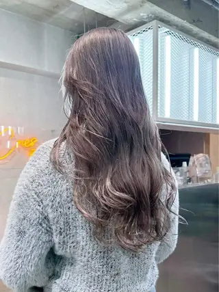 ロング カラー ヘアアレンジ 🩵 iona 🩵のヘアスタイル