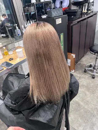 カラー 海外トレンドヘア🤍 sumireのヘアスタイル