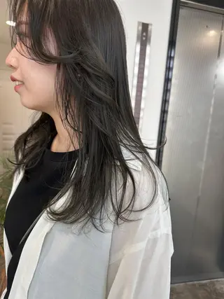 ロング 髪質改善/似合わせ colorのヘアスタイル