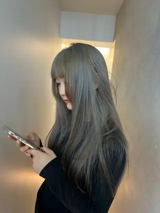 カラー ハイトーン特化 pepe🎀のヘアスタイル