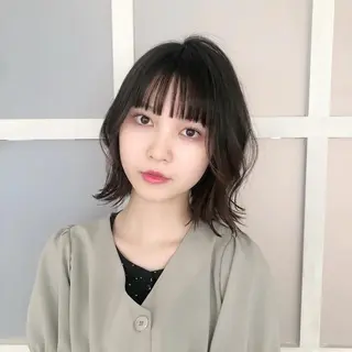 ミディアム globe船橋所属・スタイリスト★今村 優太のヘアスタイル