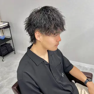 パーマ メンズ シャドウパーマ/ メンズ/KENTAのヘアスタイル