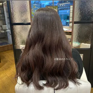 ロング カラー 🫧 河内 瑠莉  🫧のヘアスタイル