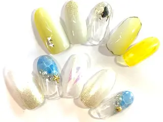 ネイル @.Freestyle 【フリースタイル】所属・根本 奈美のネイルデザイン