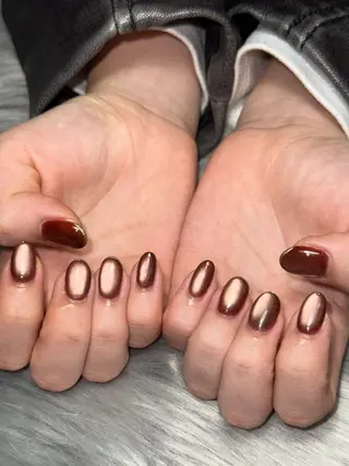 ネイル Momoka 🍑🎀のネイルデザイン