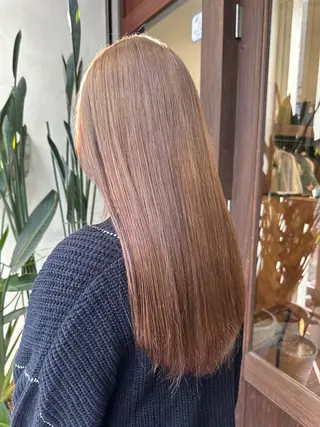 ロング カラー un eye/hai r🎀🪞山﨑愛菜のヘアスタイル