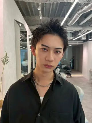 メンズ 横浜メンズ 特化タナカリョウのヘアスタイル