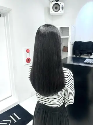 ロング カラー 🎀ツヤ髪韓国網紅 ヘアミカ🎀のヘアスタイル