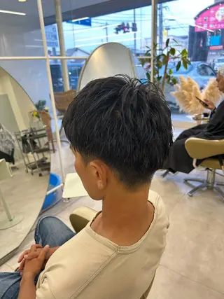 メンズ ✨メンズカット✨ ブリーチカラー✨瞳歌のヘアスタイル