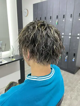 パーマ メンズ ハヤシカズキ/カラー ✂/メンズパーマのヘアスタイル
