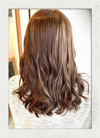 セミロング きむら かずきのヘアスタイル