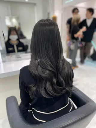 ロング カラー 🌿透明感赤み消し Keishin🌿のヘアスタイル