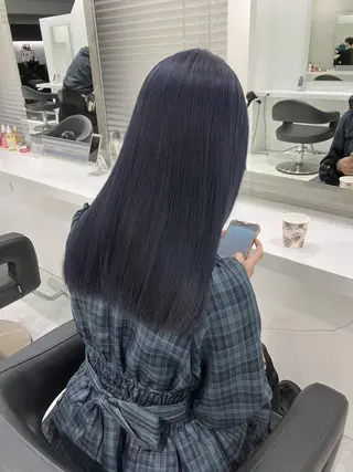 カラー 🤍ྀི透ける寒色 Cocoa🤍ྀིのヘアスタイル