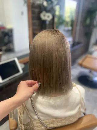 ショート 艶髪ハイトーン🌙 /RINOのヘアスタイル