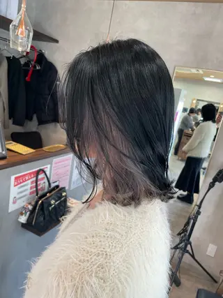 ミディアム カラー RIENS / ayu ♡のヘアスタイル