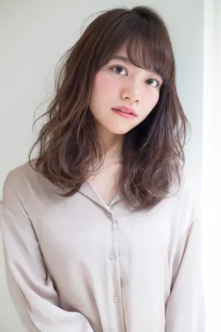 セミロング カラー パーマ ヘアアレンジ 髪質改善/縮毛矯正/ ボブ/店長/槌矢圭悟のヘアスタイル